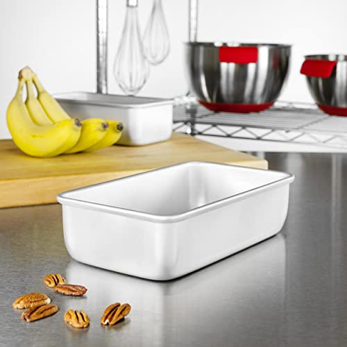 Fat Daddio's BP-5643 Anodized Aluminum Bread Loaf Pan, 9 x 5 x 2.5 inch - Image 3