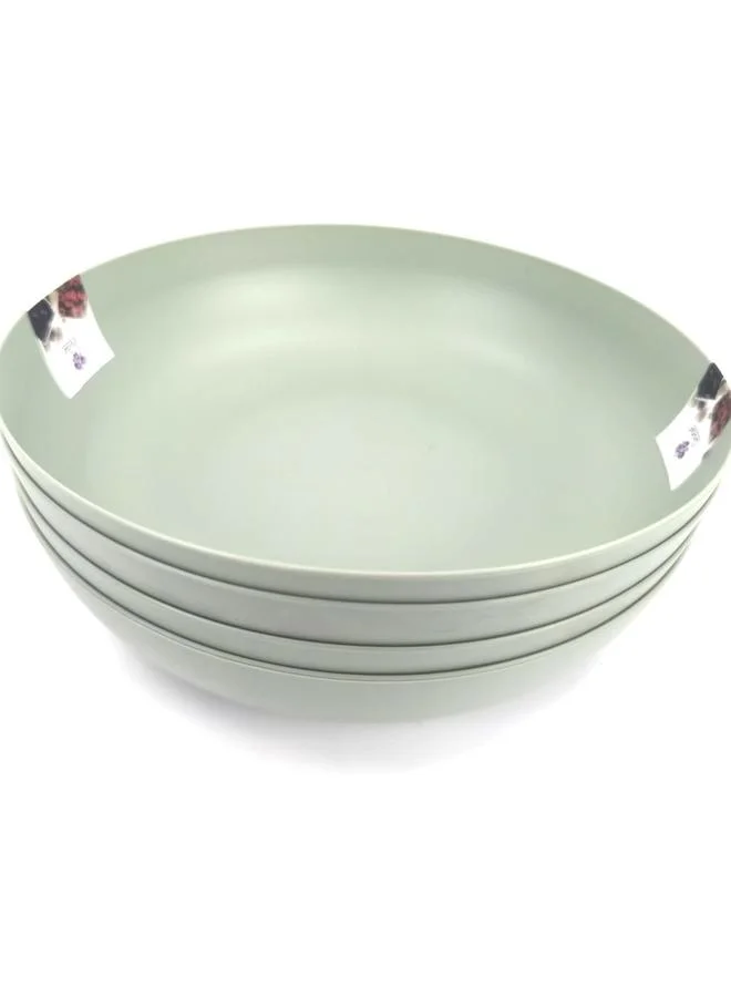 أوركيد طقم وعاء عميق 1000 مل لون - عدد 4