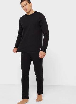 Essential Crew Neck T-Shirt & Pants Set