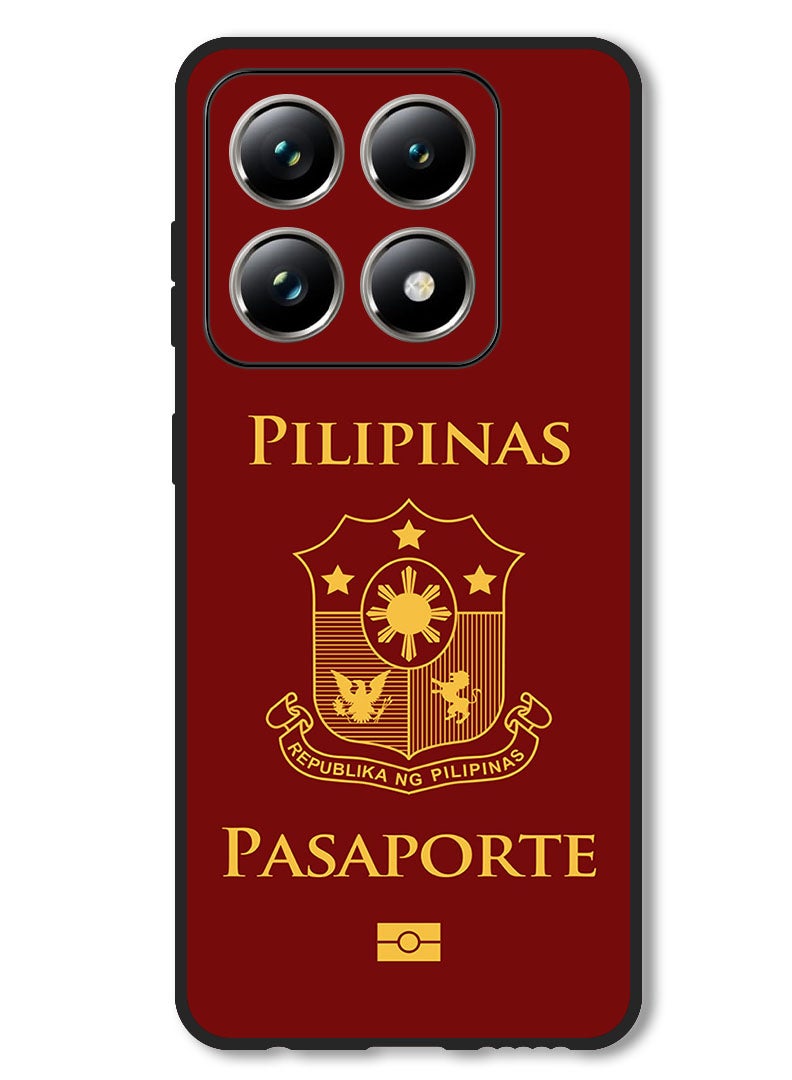 Theodor Case Compatible with Xiaomi 14T Pro Protection Shockproof Bumper Cover Philippines Passport - Image 1