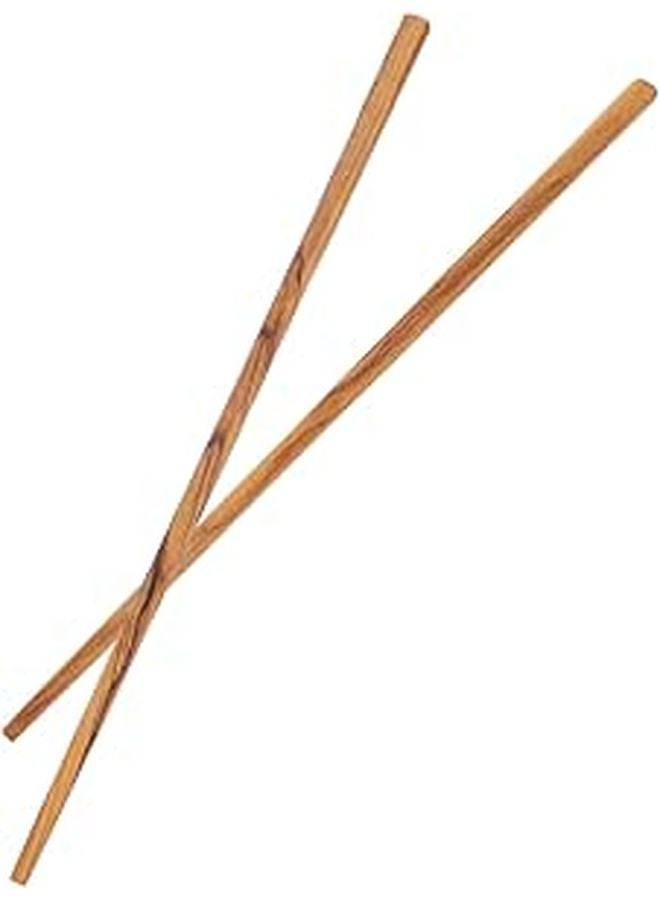 Olive Wood Cooking Chopsticks 25cm Reusable Non Toxic Kitchen Utensils For Hot Pot - Image 1