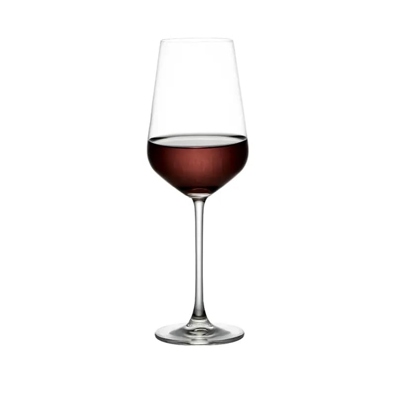 Patrani Fashion Patrani Fashion Red White Wine Glass Curve Wine Glass 350 ML Set of 2 Crystal Brandy Glass Hand Blown LeadFree Ultra Thin Rim Champagne Flute Glass Mix Drinking Glasses Whiskey Glass - Image 4