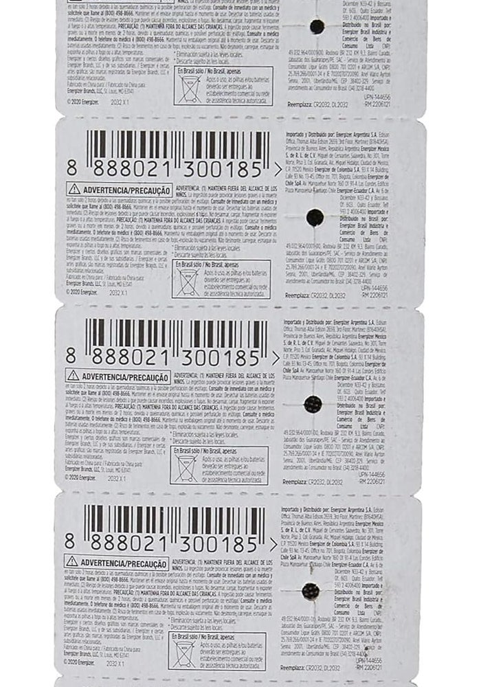 Energizer بطارية ليثيوم Energizer ENGCR2032 3V عبوة من 5 - Image 2