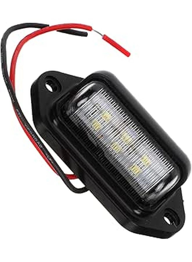 مجموعة مصباح لوحة الترخيص LED للشاحنات، العربات السكنية، الحافلات، مركبات الشحن، استبدال ساطع - Image 1