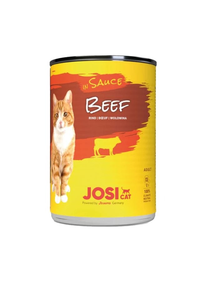 جوزيرا جوسي كات معلبات اللحم البقري في صلصة رطب للقطط, 415 جرام