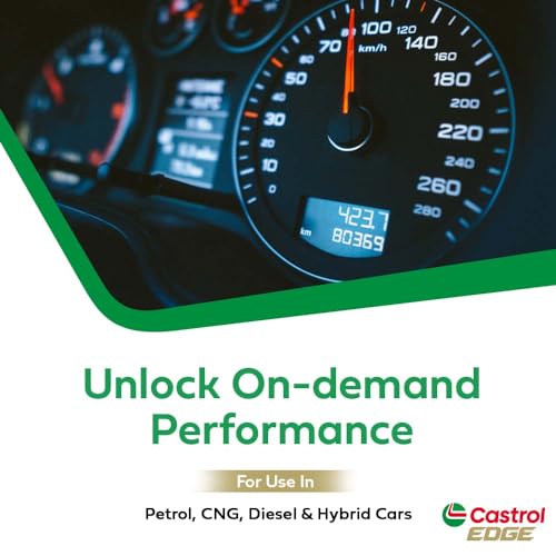 Castrol EDGE 5W-40 Advanced Full Synthetic Engine Oil | Power Boost Technology | Get More Power & Acceleration | For Petrol, Diesel, CNG & Hybrid Cars | 1L - Image 5