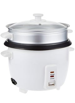 SILVER CREST Electric Drum Rice Cooker With Aluminium Inner Pot 4L 750W 28*28*28.7 cm White  - Image 1