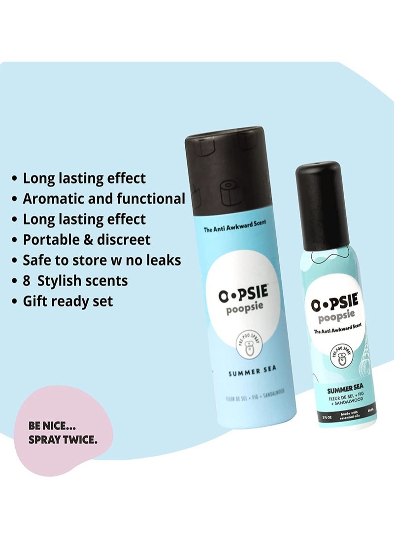 Oopsie Poopsie - عطر أو-بي 2 أوقية مضاد للإحراج رائحة صيف البحر - Image 1