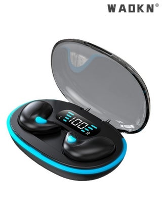Invisible Flat Earphones,Sleep Earbuds Invisible Bluetooth for Sleeping Smallest Buds Tiny Mini Side Sleepers Wireless Hidden Headphones Small Discreet Earpiece with Charging Case Black - pzsku/ZF9F018985F4DA1FFEB75Z/45/_/1727427431/c67d567d-962b-43c8-84a4-43903b9b5943