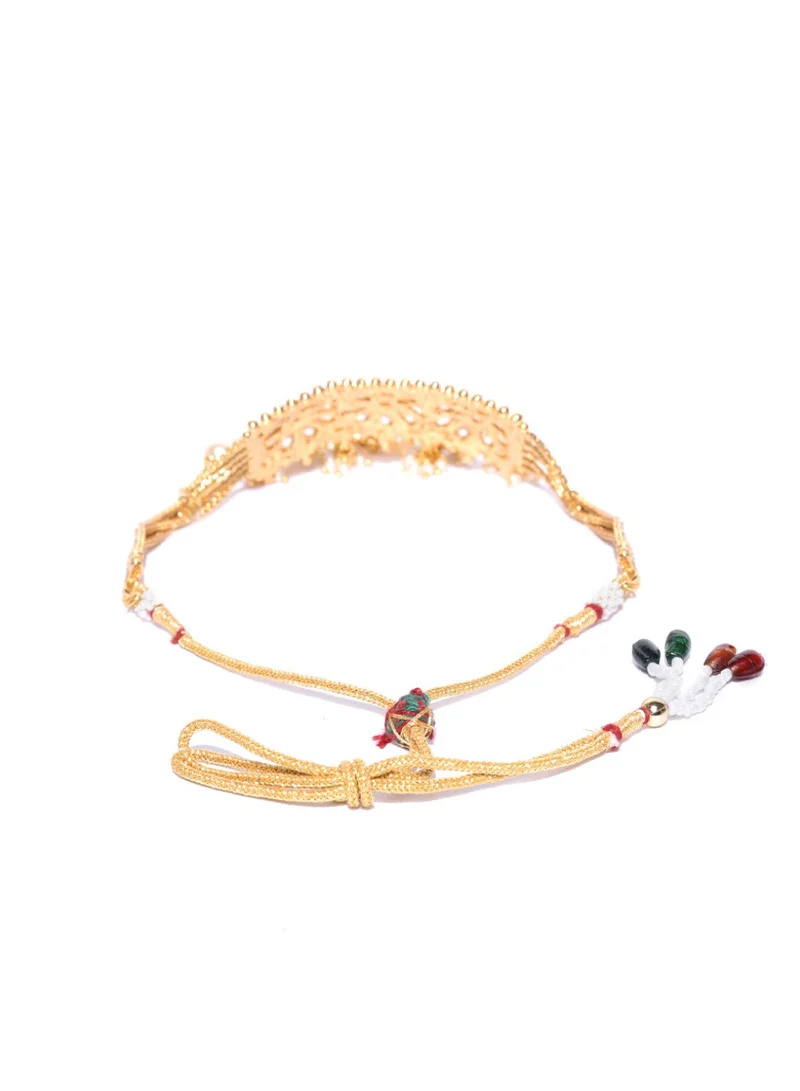 Priyaasi Plated Dome Shape Jhumkas