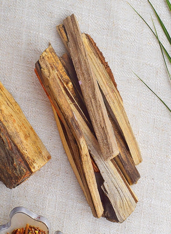 SATVIK STORE Satvik Navgarh Samidha 9 Planet Wood Sticks for Hawan/Havan Yagya Aam Ki Lakdi Shanti Hindu Pujan Rituals Home Mandir الدينية الروحية الصلوات Pooja Nine Planet Wood Aarti Samagri Homam Kit (مجموعة واحدة) - Image 2