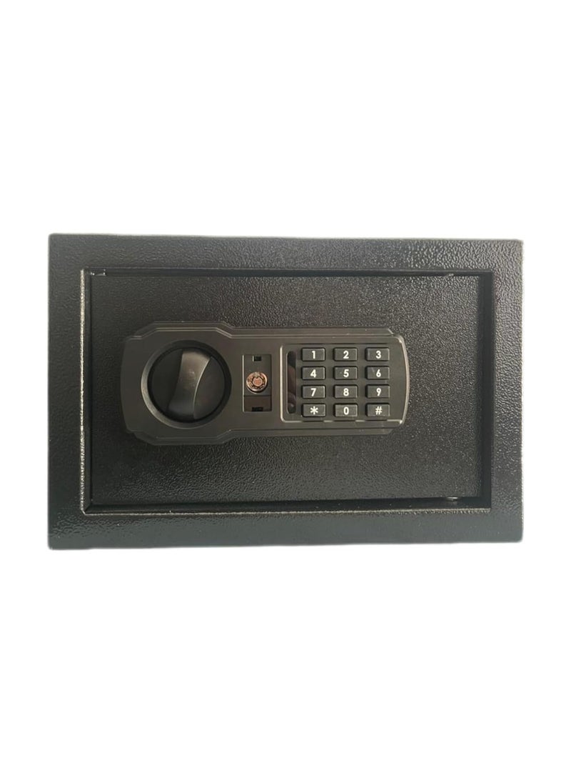 DRMS store - DRMS Mini Digital Safe Locker With key and Password securityDimensions H200xW310xD200 mm 1 year warranty - Image 1