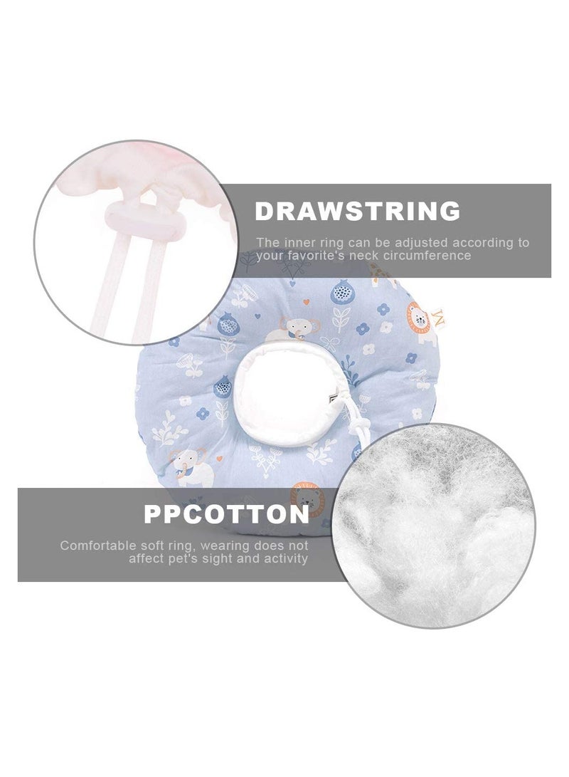 Generic Adjustable Pet Recovery Collar for Kittens and Puppies, 16-29cm Elizabethan Ring, Soft Anti-Lick and Anti-Bite Protective Cover for Post-Surgery Care in Dogs and Cats.  - Image 2