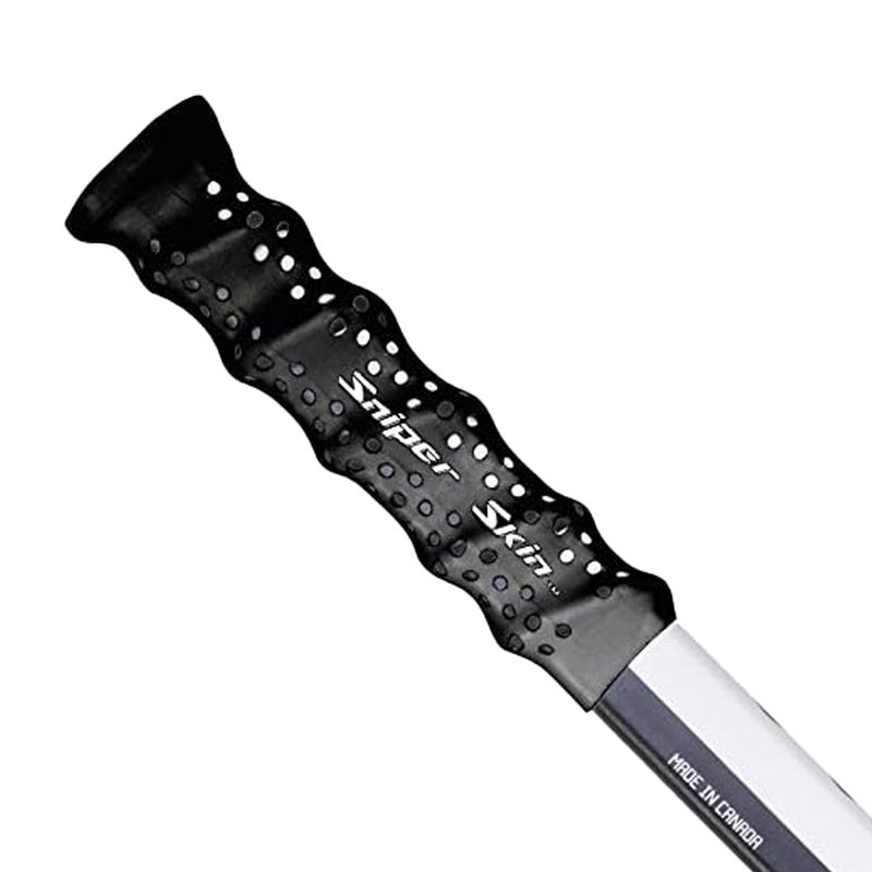SNIPER SKIN Hockey Grip, Fits Adult and Kids Sticks, Easy Install, Durable, Better Than Hockey Tape, Ideal Team Swag, Clean Non-tack - Black - Image 1