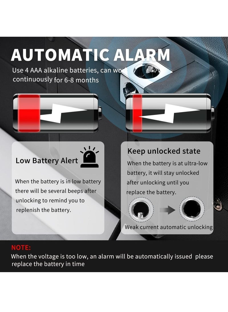 Electronic Cabinet Lock Hidden DIY RFID Lock for Wooden Cabinet Drawer Locker Cupboard - Image 3