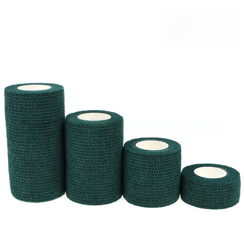 Generic Sports Grip Tape Anti-Slip Finger Protection Dark green