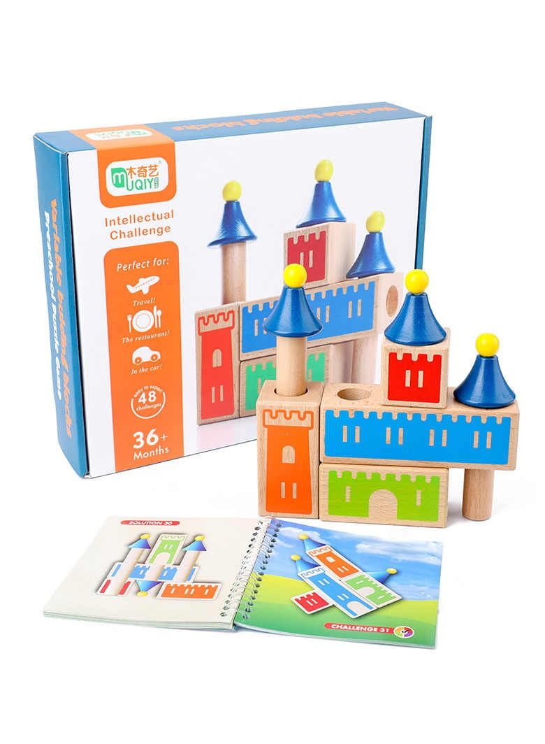 ريبنيو كتل بناء القلعة الخشبية 48 التحدي - Image 1