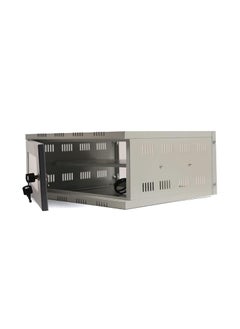 Sanmark Sanmark 3U Plus CCTV DVR RackServerNVRNetwork Protector Rack Transparent Glass Door with 3 Power Socket Plug Cabinet Box Metal 3U Size40cm X 45cm X 20cm  - Image 2