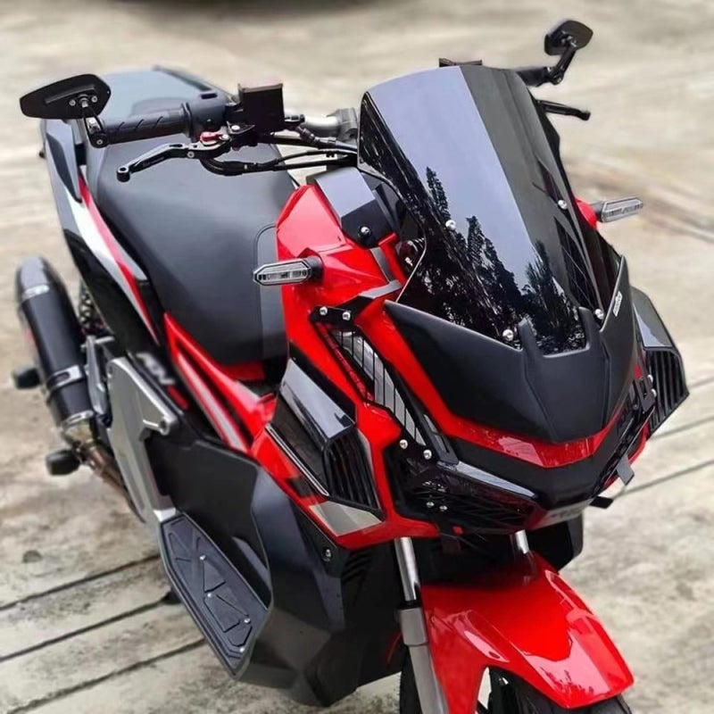 Motorcycle Winglet Aerodynamic Wing Kit Motorbike Side Spoiler Universal Modified Accessories Replacement for ADV150 ADV160 2019-2023 - Image 3