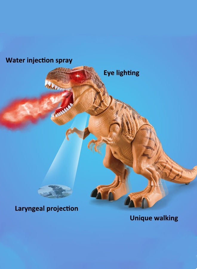 Dinosaur model toys Tyrannosaurus rex model Electric dinosaur toys Dinosaur toys that lay eggs With lighting and sound effects With projection - Image 5