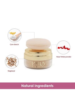 Lotus Makeup Herbals Loose Powder With Auto-Puff, Spf 15, Iceberg, 10G  - Image 4