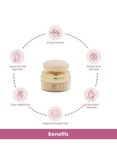 Lotus Makeup Herbals Loose Powder With Auto-Puff, Spf 15, Iceberg, 10G  - Image 3