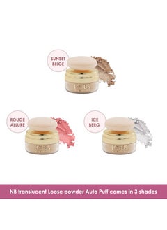 Lotus Makeup Herbals Loose Powder With Auto-Puff, Spf 15, Iceberg, 10G  - Image 2