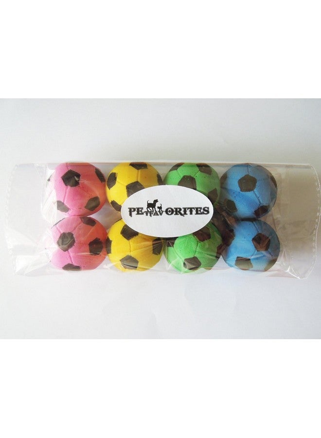 PETFAVORITES PETFAVORITES Foam Soccer Balls Cat Toys - Pack of 8  - Image 3