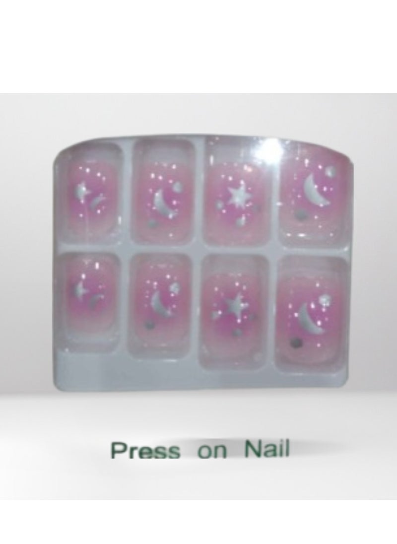 Generic - Elegant Artificial Nails - 12 Pieces with Double-Sided Adhesive for a Perfect Look - Image 1