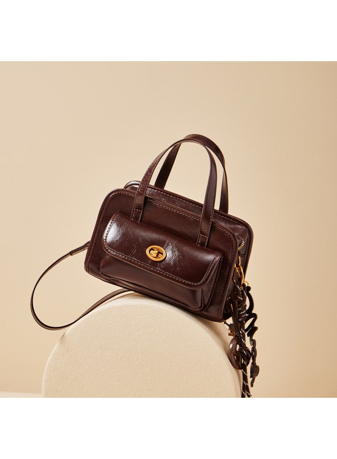 15MINS New Women's Bag - Mother's Handbag, Small Square Shoulder Bag, Crossbody Purse - Image 3