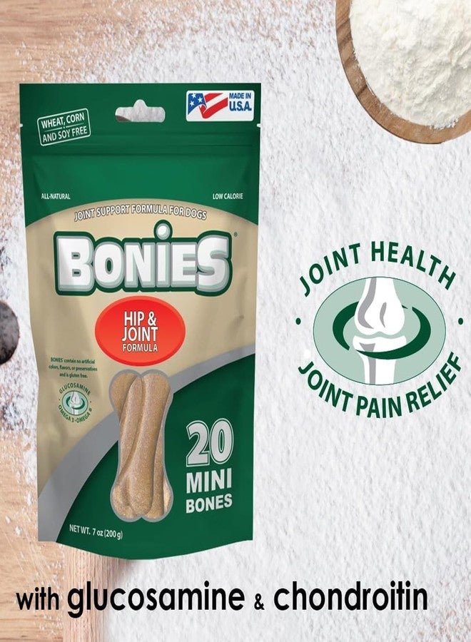 Pet Health Solutions BONIES Hip & Joint Health Multi-Pack REGULAR Large Dogs 25 or More LBS - Natural Dog Treat - Low Calories - Chicken Flavor - 5 Bones - Image 4
