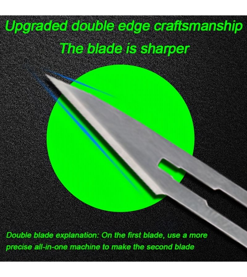20Pcs No 11 Extra Sharp Industrial Carbon Steel Blades For Carving Film Application Handmade Precise Efficient Versatile Assistant - Image 5