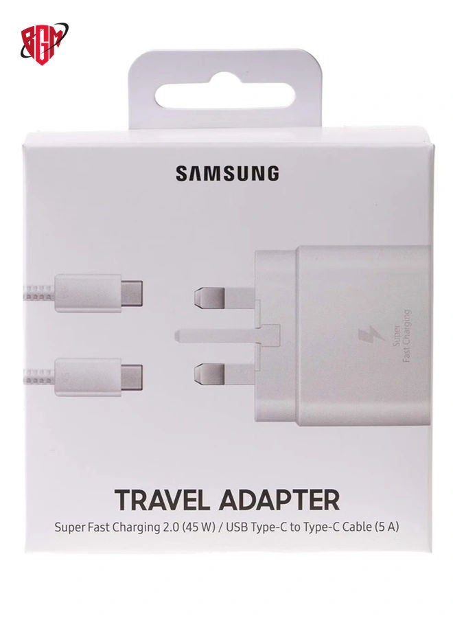 BGM "45W Samsung USB-C Super Fast Charger Type-C Wall Adapter for Galaxy S22 Ultra/S22+/S21 Ultra/S21 Plus 5G, Note 20 Ultra, S20/S20 Ultra, Tab S8 Ultra/S8+, PPS Fast Charging"  - Image 4