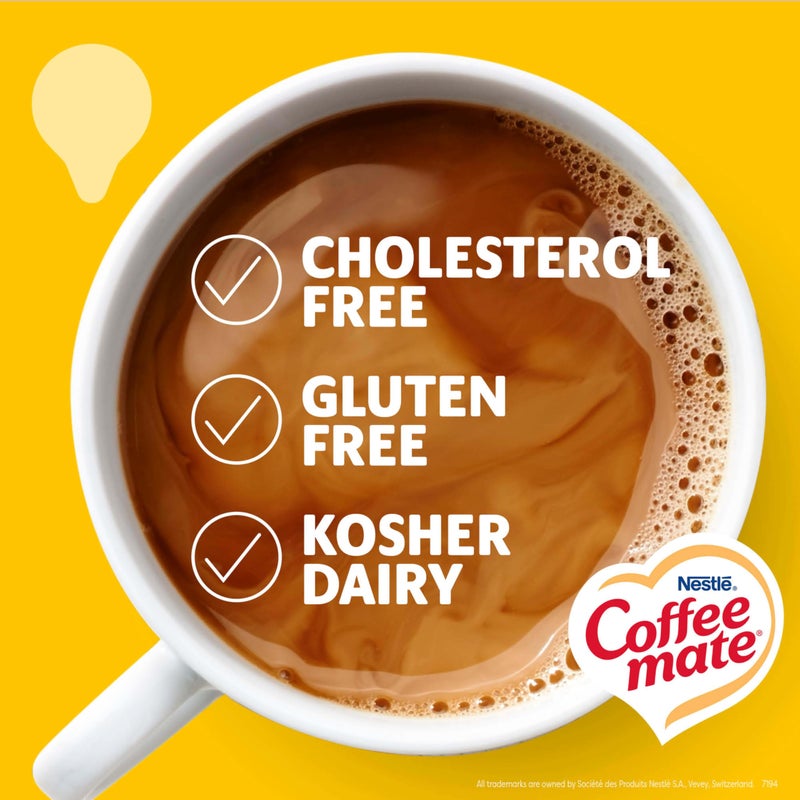 Coffee Mate Nestle Coffee mate Coffee Creamer, Zero Sugar Hazelnut, Liquid Creamer Singles, Non Dairy, No Refrigeration, 0.375 fl oz Tubs (Pack of 200) - Image 3