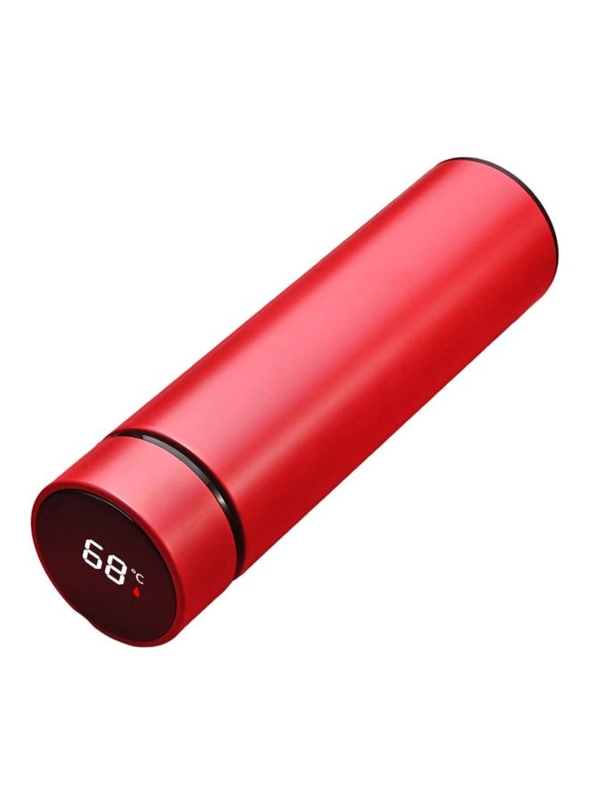 Loquat LED Smart Temperature Display Vacuum Thermal Bottle Red - Image 1