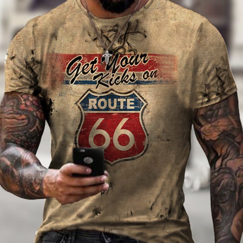 قميص رجالي أصفر مقاس 2XL