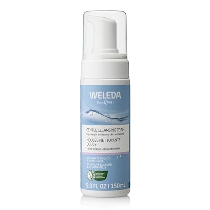 Weleda Gentle Cleansing Face Foam, 5 Ounce - Image 1
