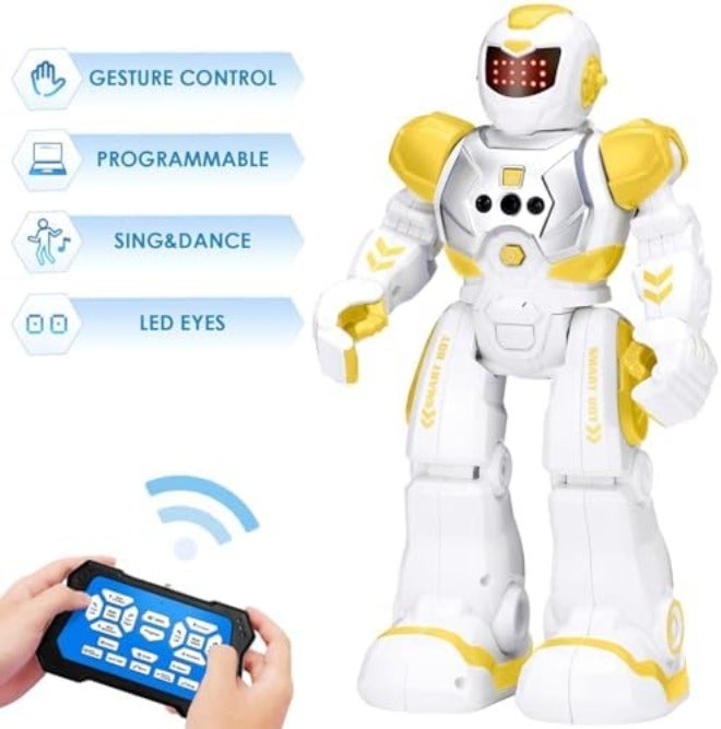 KingsDragon RC Gesture-Sensing Interactive Robot Toy for Kids - Birthday Gift for Boys & Girls Ages 6-9 - Image 4