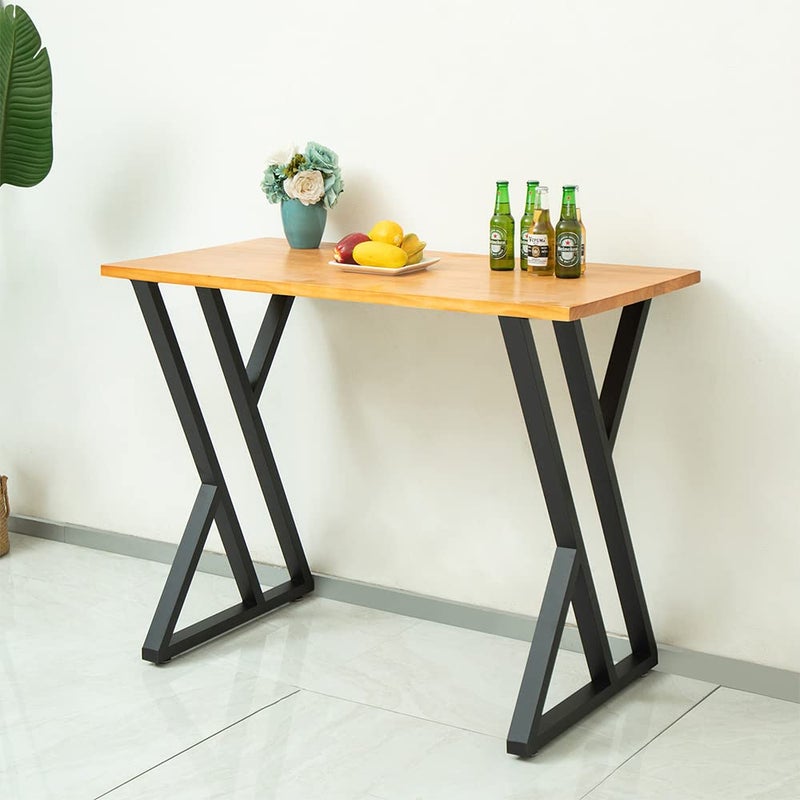 HEONITURE Table Legs 36 Inch Counter Height Table Legs Bar Metal High Tall Base Desk Steel for Kitchen or Outdoor