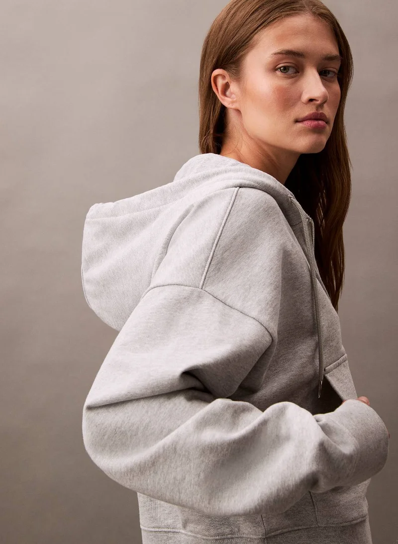 Calvin Klein Jeans  Monologo French Terry Hoodie for Women | Best Price UAE