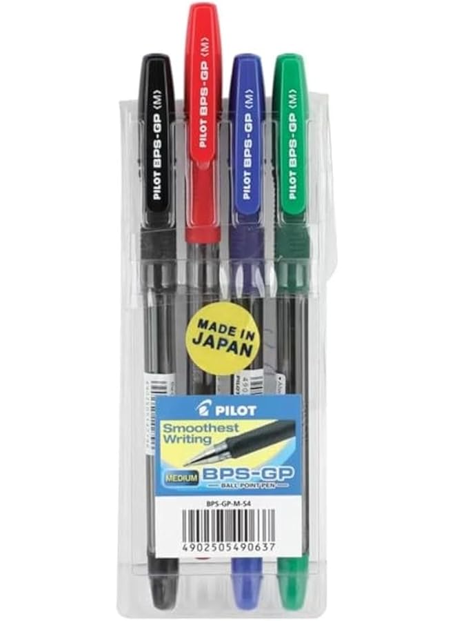 بايلوت مجموعة أقلام حبر جاف مكونة من 4 قطع - Image 1