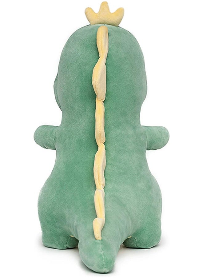 Dinosaur Stuffed Animal, Lovely Stuffed Dinosaur Plush Soft Dino Plush Dinosaur Plushie Toys for Boys Girls Baby Kids (Green)