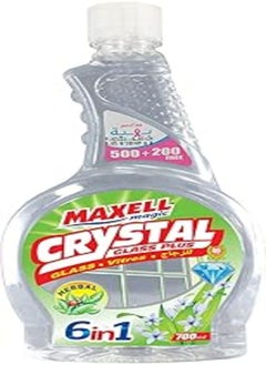 Maxell Magic Maxell Magic Crystal Glass & Window Cleaners With Herbs Secent , 700 ml 