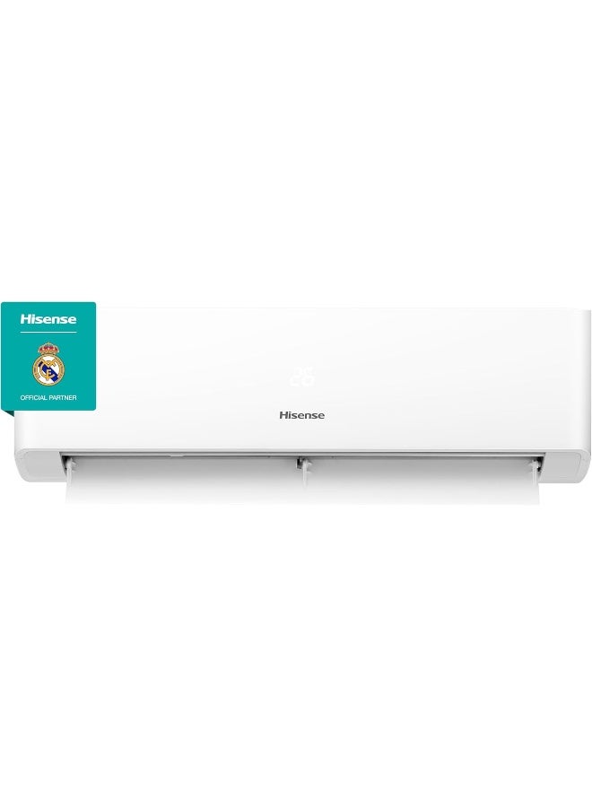 Hisense AS-18CF4SXTKA01 1.5 Ton Split Air Conditioner with Rotary Compressor, 3 Speeds with Auto Restart Function, White AS-18CF4SXTKA01 silver - Image 1
