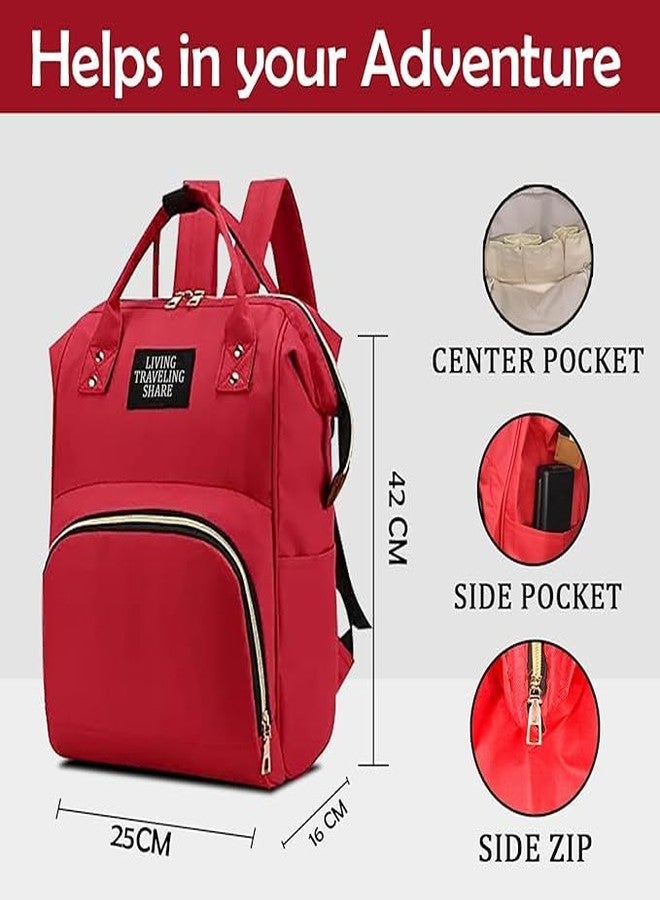 Fully Diaper Backpack for Mothers Baby Bag for Travel with Multi Compartments Hospital Bag for Mothers Maternity Backpack Pack of 1 (M9) - Image 2