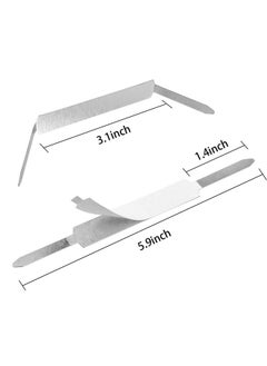 QYH Self-Adhesive Prong Paper Fasteners 1 Inch Capacity, 130 Fasteners/Box  - Image 2