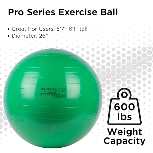 TheraBand Thera-Band Standard Exercise Ball ,65 cm Diameter - Image 2