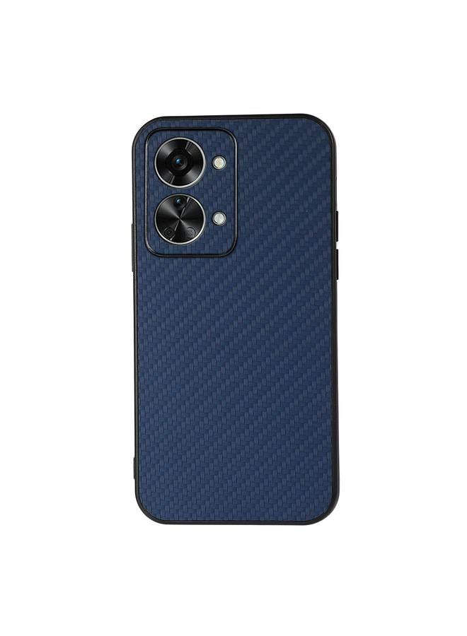 اس-توب جراب لهاتف OnePlus Nord 2T مزود بفتحة دقيقة ومصنوع من ألياف الكربون ومصنوع من مادة البولي يوريثان - Image 1