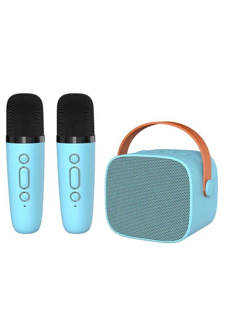 Bluetooth Audio Portable Wireless Microphone K-song Microphone Set - Image 1