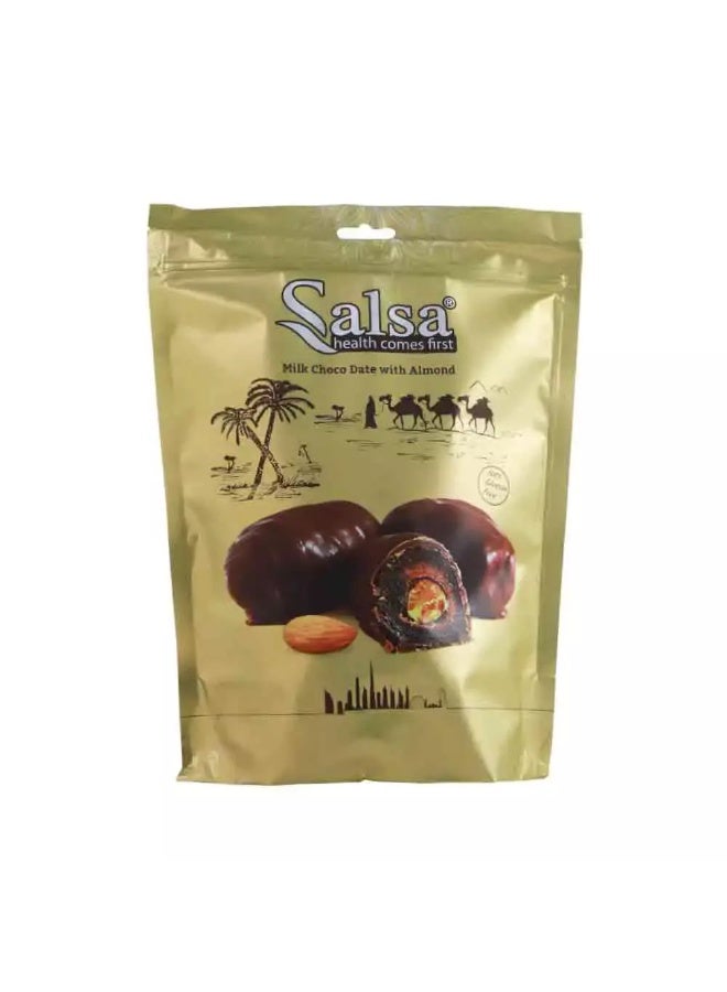 Salsa Milk Choco Date with Almond Dates Chocolate- 500gms - Image 1